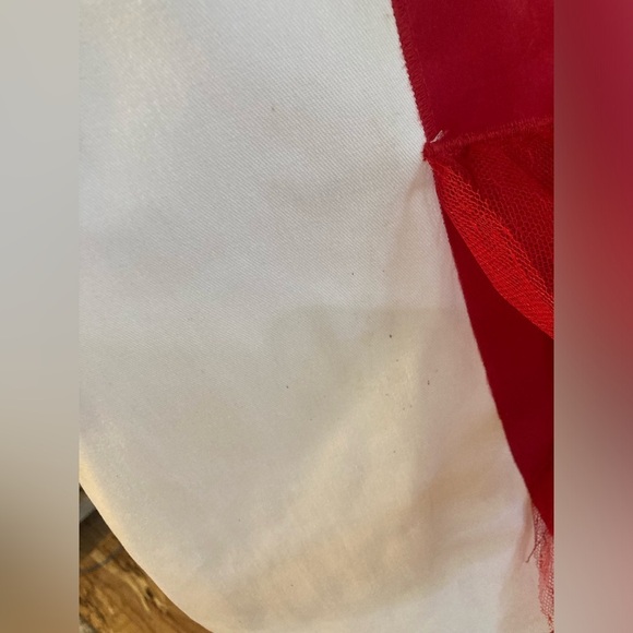 Antique/vintage apron lots of padding. Mullins Square fits like S-M - Picture 4 of 8